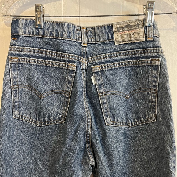 Very rare vintage Levi's 505 jean old patch size 25 made in Belgium 80s 90s - Picture 3 of 12